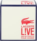 Herenparfum Lacoste EDT Live 60 ml - Image 2