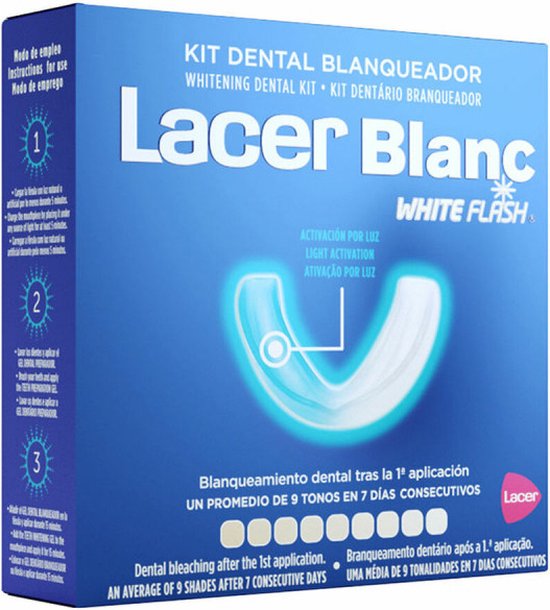 550x610-289 Kit om tanden te bleken Lacer Blanc White Flash - Image 1