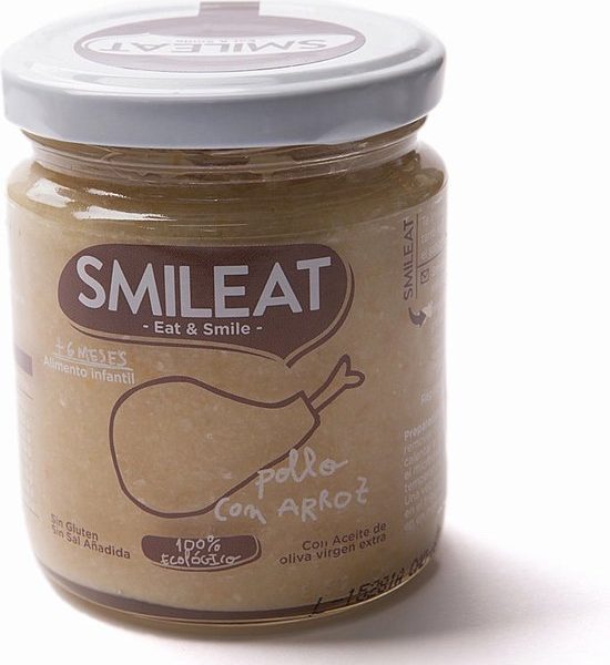 Smileat Potito Bio Pollo Con Arroz G