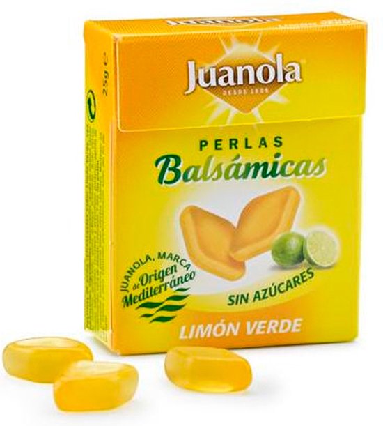 550x611-32 Juanola Green Lemon Balsamic Pearls 25g - Image 1
