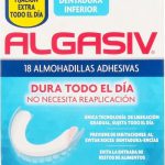 Zelfklevende Pads voor kunstgebitten Inferior Algasiv (18 uds)