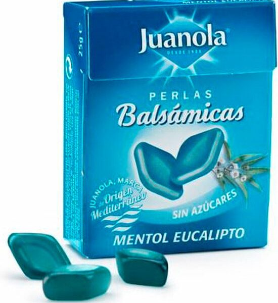 Juanola Menthol Eucalyptus Balsamic Pearls 25g