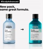 L'Oréal Professionnel Scalp Advanced Anti-Oiliness Dermo-purifier shampoo 300ml - Normale shampoo vrouwen - Voor Alle haartypes - Image 2