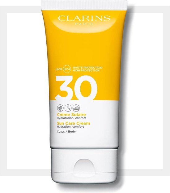 550x623-27 Clarins Sun Care Cream SPF30 - Zonnebrand - 150 ml - Image 1