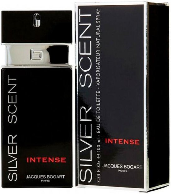 550x623-31 Jacques Bogart Silver Scent Intense Eau De Toilette Spray 98 Ml For Men - Image 1