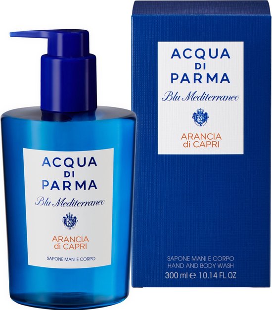 550x626-54 Acqua di Parma Blu Mediterraneo Arancia di Capri Hand and Body Wash - 300 ml - douchegel voor unisex - Image 1