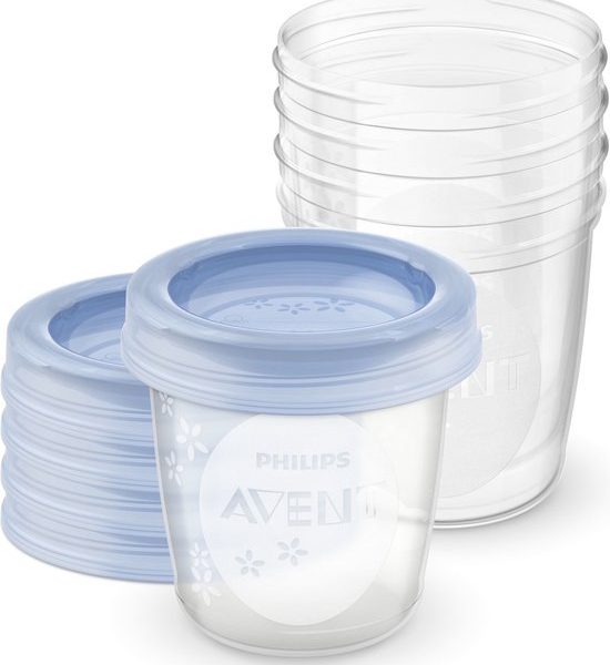 Philips Avent SCF619/05 Bewaarbekers voor babyvoeding - 180 ml - 5 stuks