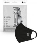 Reusable Fabric Mask Black M 3 Units - Image 2