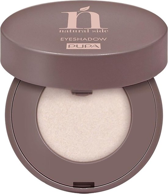 550x632-204 PUPA Oogschaduw Eye Make-Up Natural Side Compact Eyeshadow 003 Silky White - Image 1