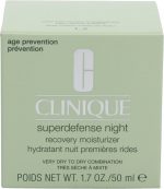 Clinique Age Prevention Superdefense Night Recovery Moisturizer Creme DrogeZeer Droge Huid 50ml - Image 7