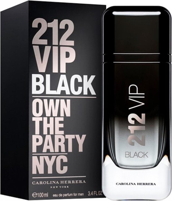 550x641-30 Carolina Herrera 212 Vip Black - 50ml - Eau de parfum - Image 1