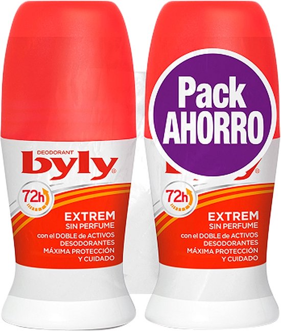 550x648-24 Byly Extrem Roll On Deodorant 2x50ml - Image 1