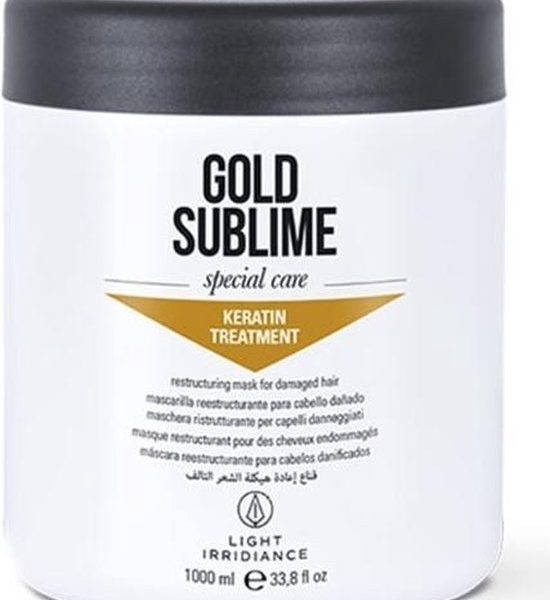 Light Irridiance Gold Sublime Keratin Treatment Mask 1000ml