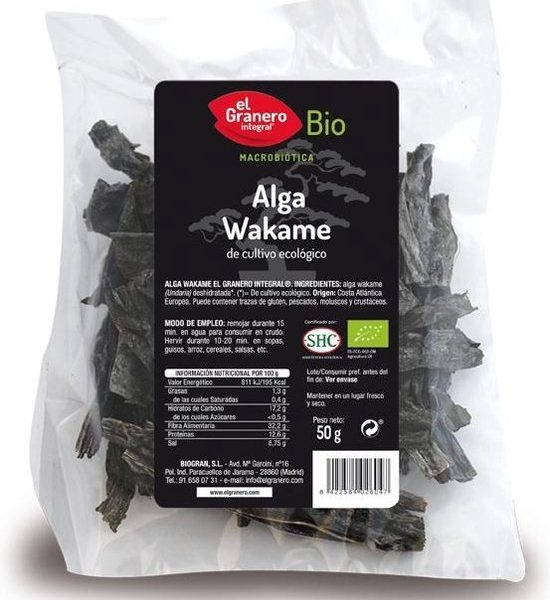 Granero Alga Wakame Bio 50g