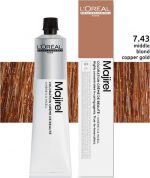 Majirel Ionene G Coloring Cream By L'oreal #7.43-50ml