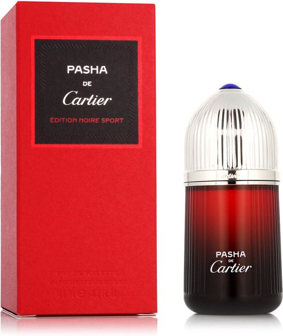 550x654-120 Herenparfum Cartier EDT Pasha De Cartier Edition Noire Sport 100 ml - Image 1