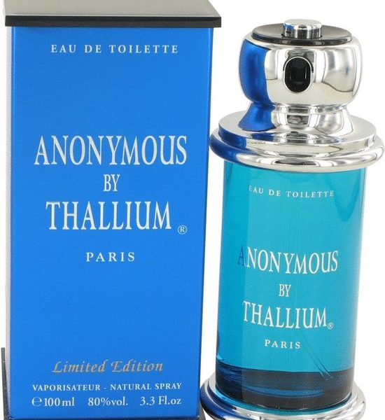 Yves De SistElle Thallium Anonymous Eau De Toilette Spray 100 ml for Men
