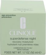 Clinique Superdefense Night Recovery Moisturizer Nachtcrème Vette huid 50 ml - Image 7