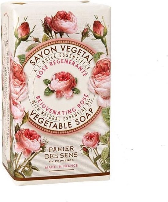 550x659-12 Panier Des Sens Rejuvenating Rose Vegetable Soap Zeep 150gr - Image 1