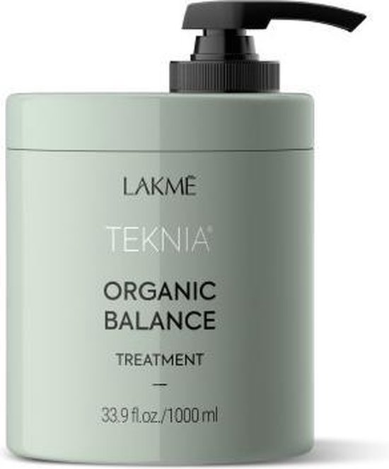 550x664-25 Lakmé - Teknia Organic Balance Treatment 1000ml - Image 1