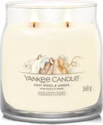 Yankee Candle - Soft Wool & Amber Signature Medium Jar - Image 3