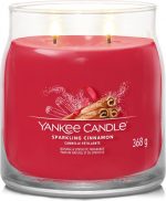 Yankee Candle Signature Sparkling Cinnamon Medium Jar - Image 2