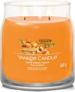 Yankee Candle - Farm Fresh Peach Signature Medium Jar - Image 3