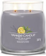 Yankee Candle - Black Tea & Lemon Signature Medium Jar - Image 3
