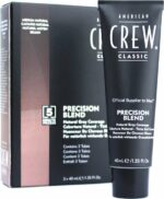 American Crew Precision Blend Lote Cream Number 7/8 Gel Set, Light - Pack of 3