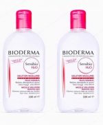 Bioderma Sensibio (Créaline) H2o Make Up Removing Micelle Solution 2x500ml - Image 4