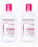Bioderma Sensibio (Créaline) H2o Make Up Removing Micelle Solution 2x500ml - Image 2