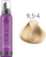 Semi-Permanente Kleur Igora Expert Schwarzkopf 4045787292336 9,5-4 Mousse (100 ml) - Image 3