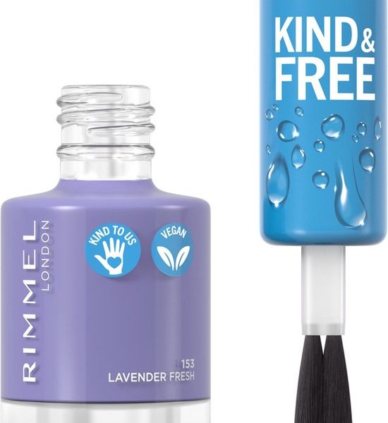 Rimmel London KIND & FREE Vegan Nagellak - 153 Lavender Light
