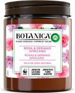 Geurkaars Air Wick Botanica Geranium Rozen 205 g - Image 2
