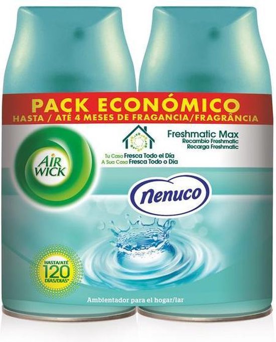 550x680-38 Electric Air Freshener Refills Air Wick Nenuco (2 x 250 ml) - Image 1