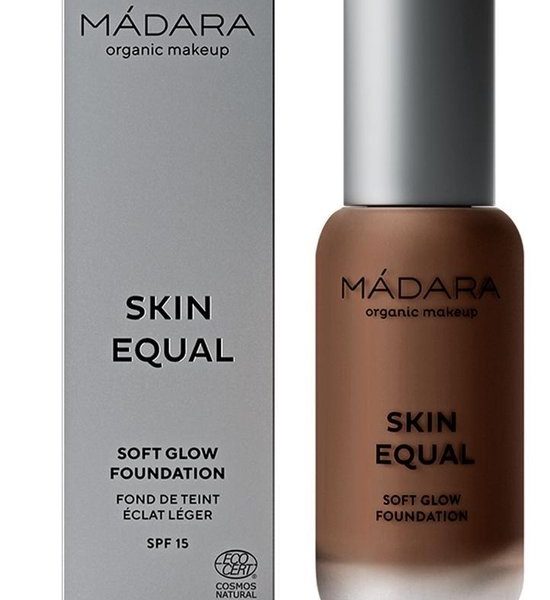 MÁDARA Skin Equal Foundation #100 Mocha 30 ml - vegan - SPF 15