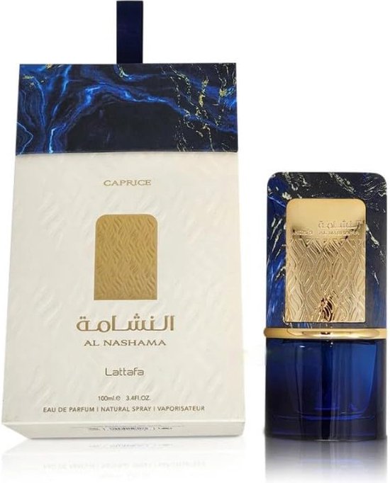 550x682-49 Lattafa Al Nashama Caprice Eau De Parfum 100 ml (Clone of YSL La Nuit de l'Homme Bleu Electrique) - Image 1