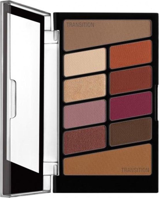 550x683-1 Pharmaline WNW Color Icon Eyeshadow 10 Pan Palette E758 Rosé in the Air - Image 1