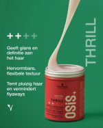 Schwarzkopf Professional OSiS+ Thrill Texture Haargum 100ml - Image 2