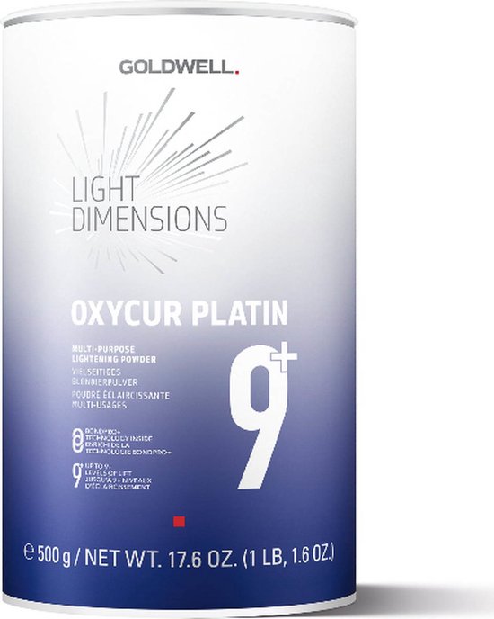 550x688-134 Goldwell Light Dimensions Oxycur Platin 9+ Multi-Purpose Lightening Powder 500 g - Image 1