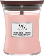 WoodWick Geurkaars Medium Pressed Blooms & Patchouli 275 gr