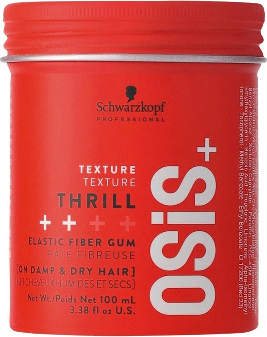 550x695-1 Schwarzkopf Professional OSiS+ Thrill Texture Haargum 100ml - Image 1