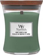WoodWick - Mint Leaves & Oak Medium Candle - Image 4