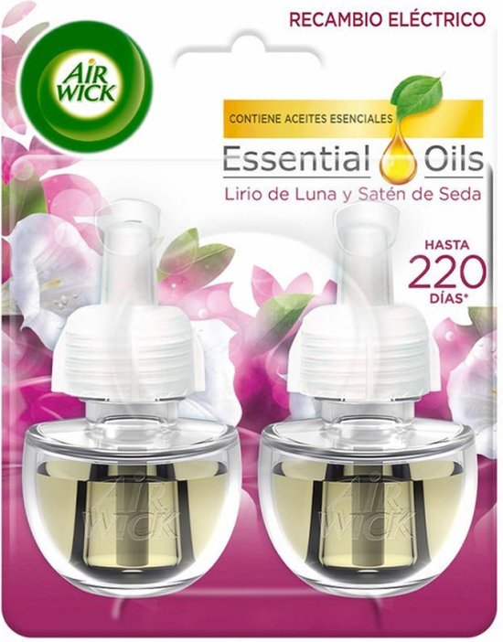 550x702-27 Electric Air Freshener Refills Air Wick Iris (2 x 19 ml) - Image 1