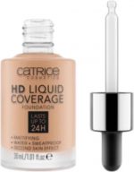 Catrice - Liquid Make-Up HD Liquid Coverage (Foundation) 30 ml 040 Warm Beige - - Image 3