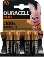 Duracell Alkaline Plus AA batterij 4 pack - Image 3