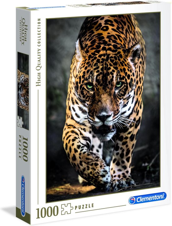 550x721-41 Clementoni - Puzzel 1000 Stukjes High Quality Collection - Walk of the Jaguar Puzzel Voor Volwassenen en Kinderen, 14-99 jaar, 39326 - Image 1