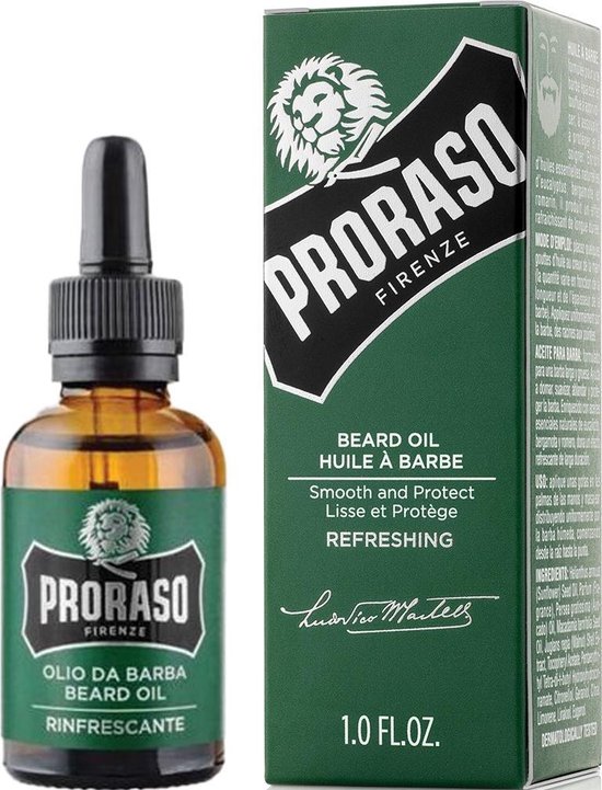 550x721-43 Proraso Refreshing Beard Oil - 30 ml - Image 1