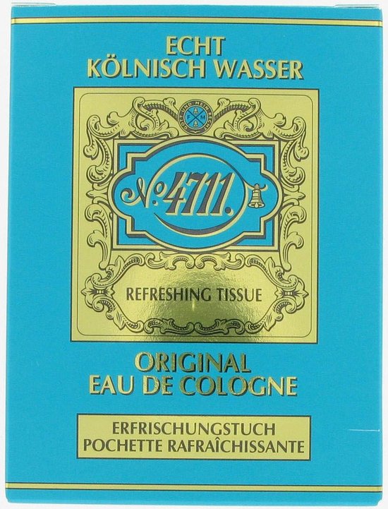 550x721-8 4711 Original Refreshing Eau de Cologne Tissue - 10 stuk - Image 1