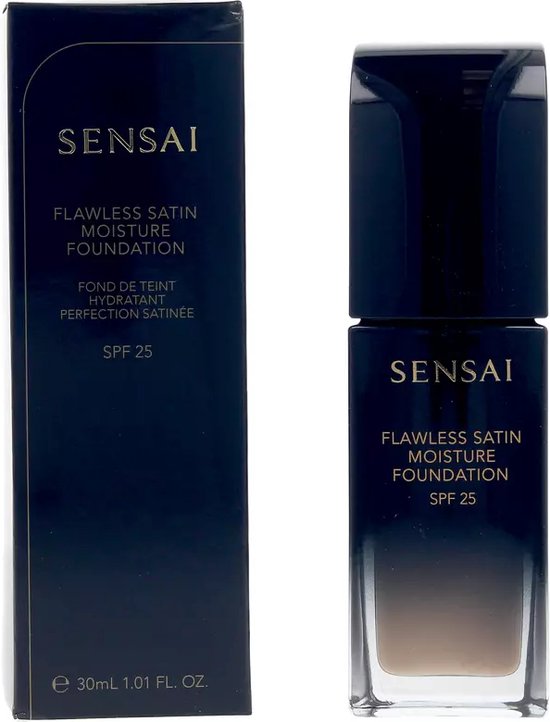 550x722-72 Sensai Sensai Flawless Satin Foundation Spf20 #203-neutralbeig - Image 1